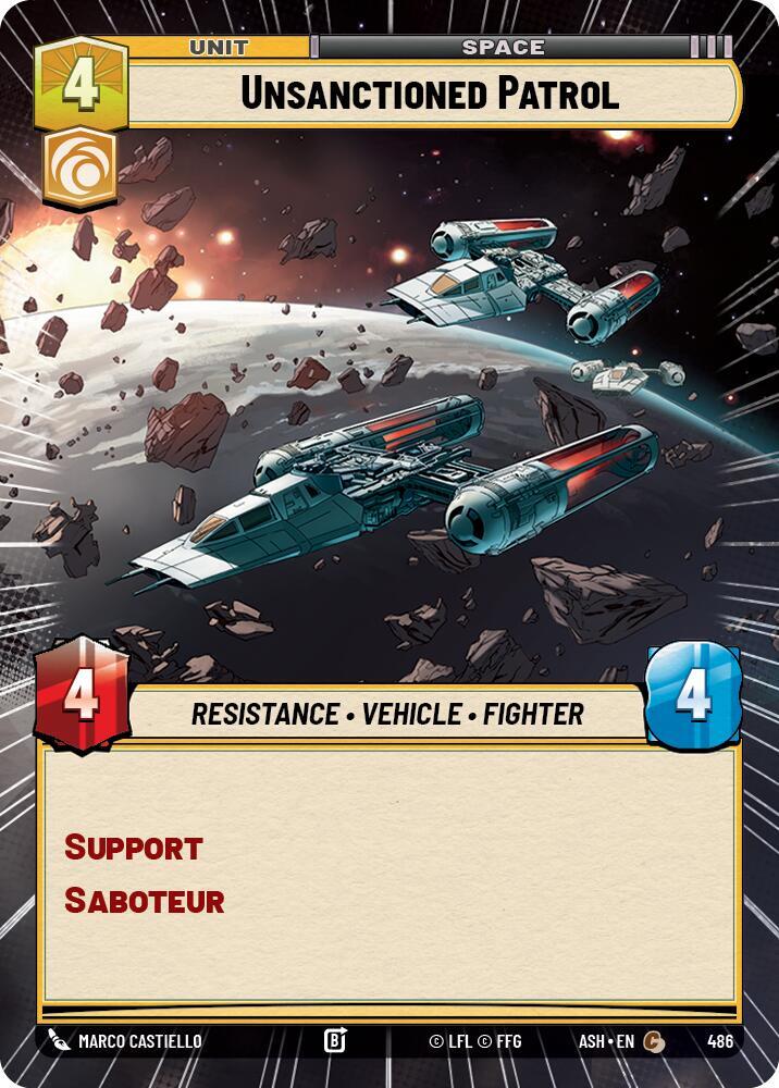 Unsanctioned Patrol (Hyperspace) (486) [Ashes of the Empire]