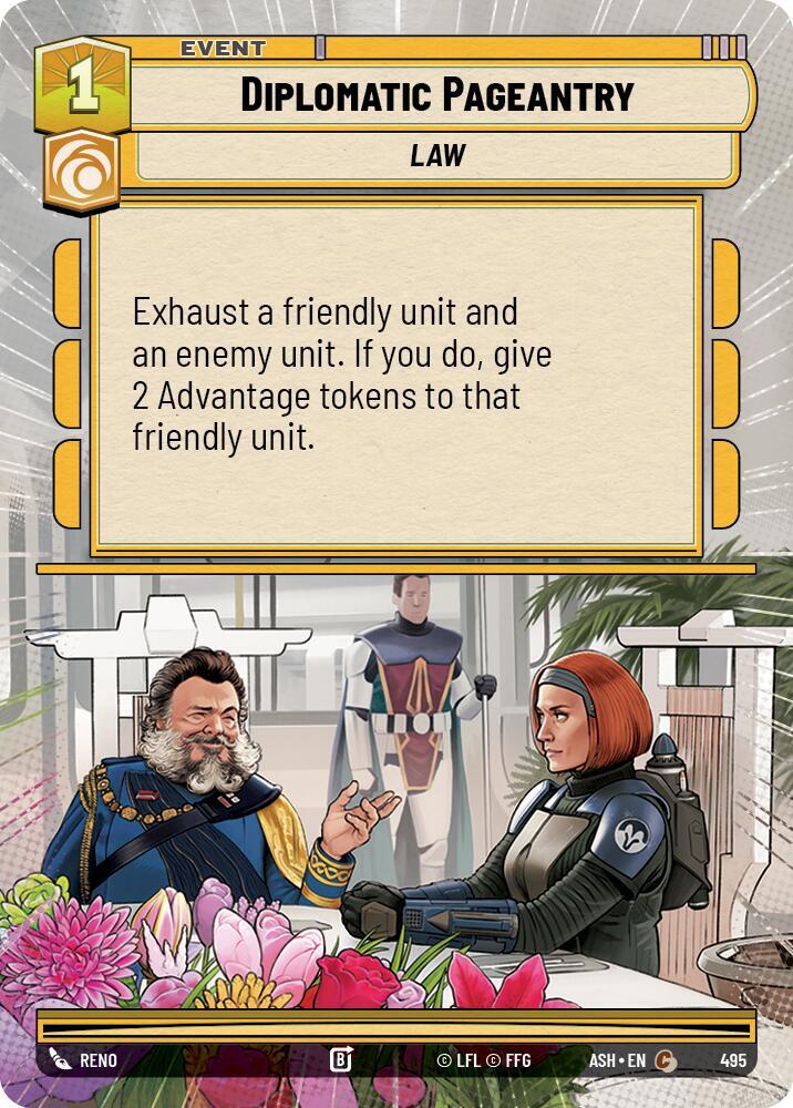 Diplomatic Pageantry (Hyperspace) (495) [Ashes of the Empire]