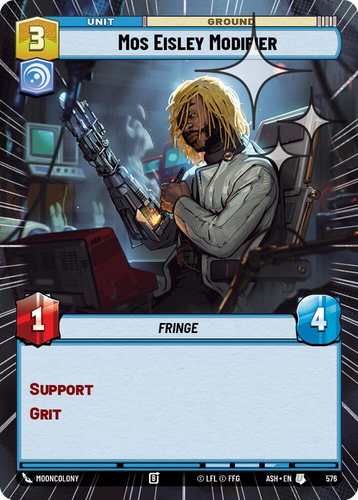 Mos Eisley Modifier (Hyperspace Foil) (576) [Ashes of the Empire]