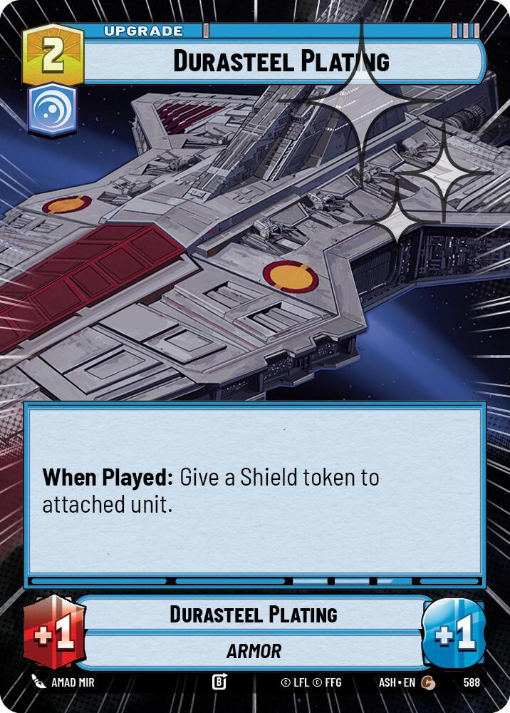 Durasteel Plating (Hyperspace Foil) (588) [Ashes of the Empire]