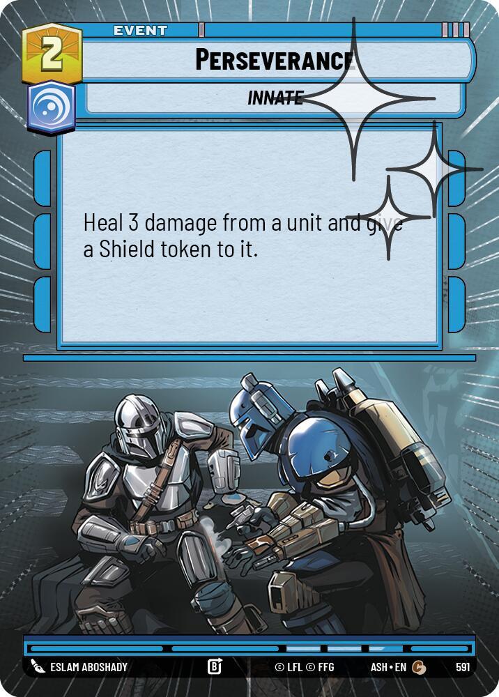Perseverance (Hyperspace Foil) (591) [Ashes of the Empire]