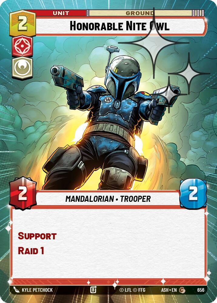 Honorable Nite Owl (Hyperspace Foil) (656) [Ashes of the Empire]
