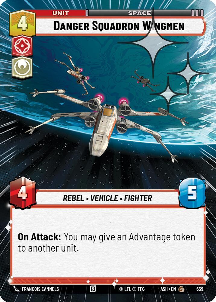 Danger Squadron Wingmen (Hyperspace Foil) (659) [Ashes of the Empire]