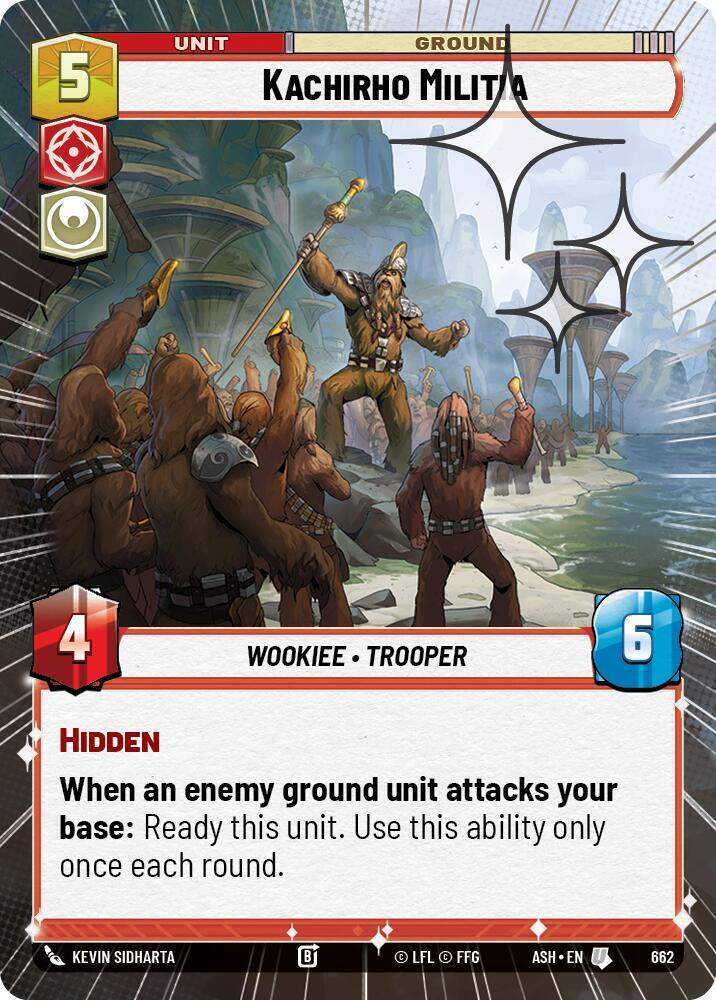 Kachirho Militia (Hyperspace Foil) (662) [Ashes of the Empire]