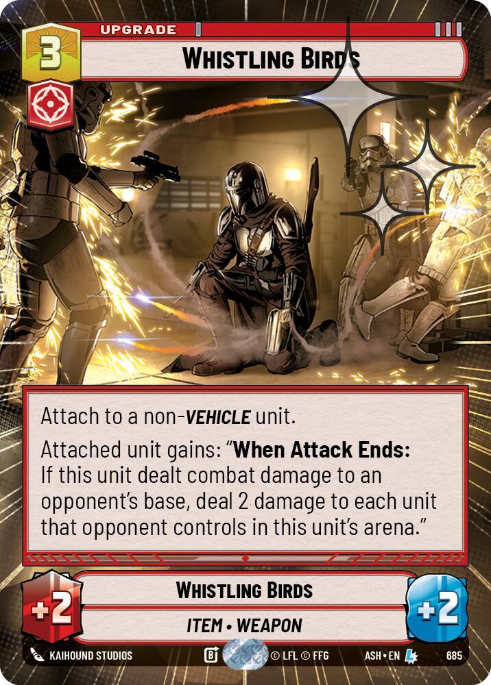 Whistling Birds (Hyperspace Foil) (685) [Ashes of the Empire]