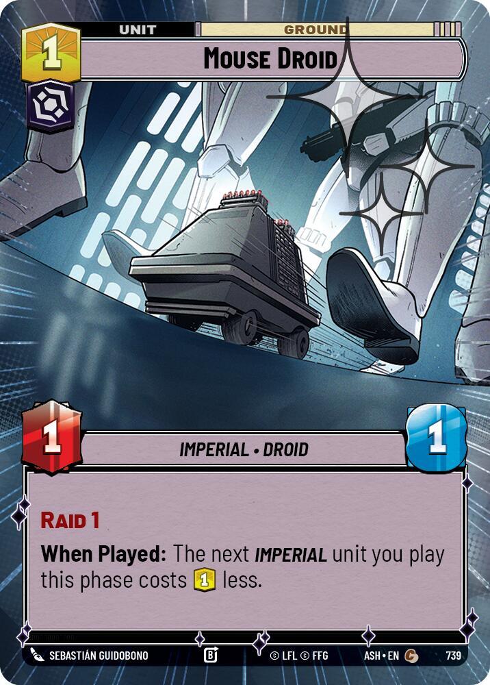 Mouse Droid (Hyperspace Foil) (739) [Ashes of the Empire]