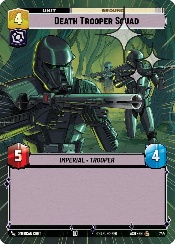 Death Trooper Squad (Hyperspace Foil) (744) [Ashes of the Empire]