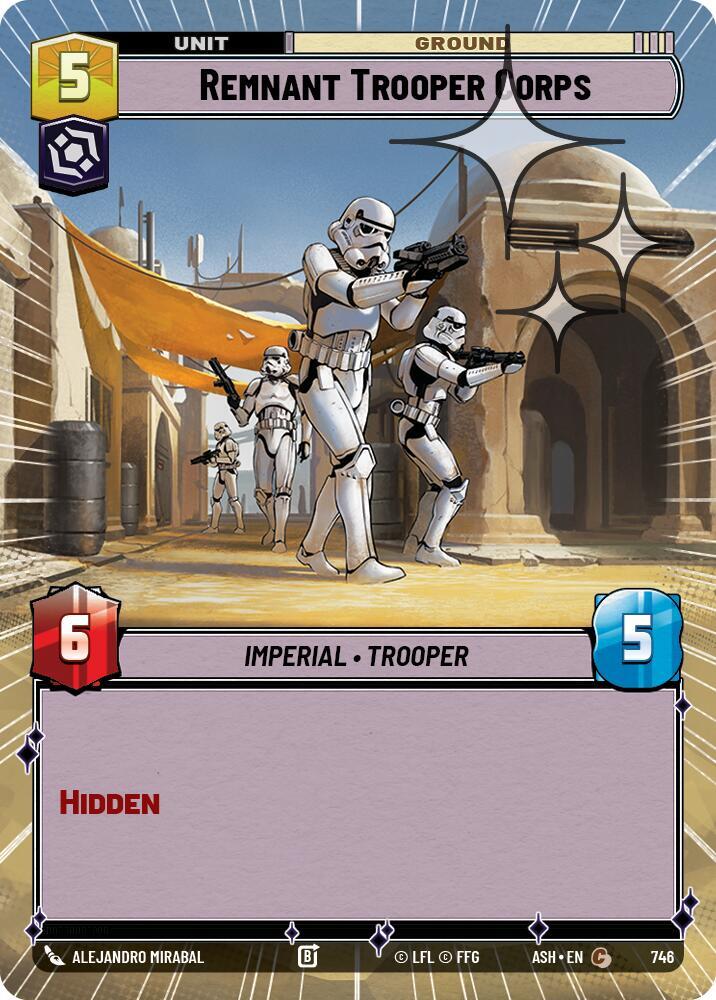 Remnant Trooper Corps (Hyperspace Foil) (746) [Ashes of the Empire]