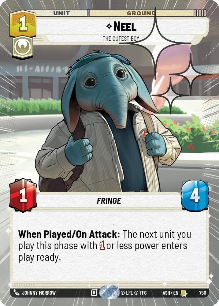 Neel - The Cutest Boy (Hyperspace Foil) (750) [Ashes of the Empire]
