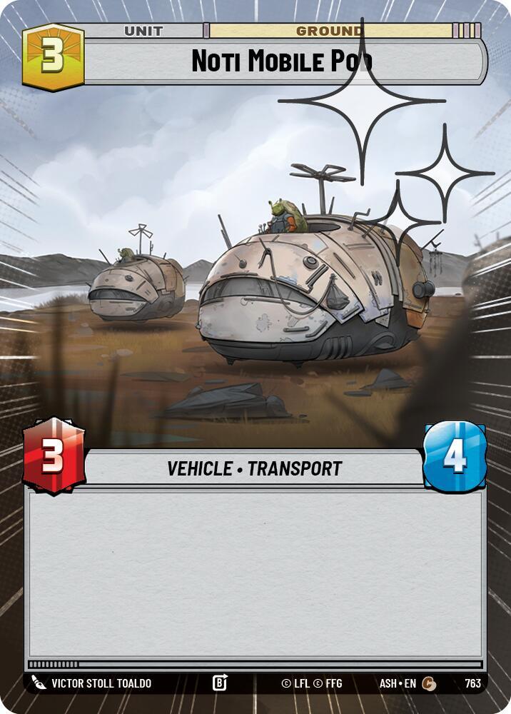Noti Mobile Pod (Hyperspace Foil) (763) [Ashes of the Empire]