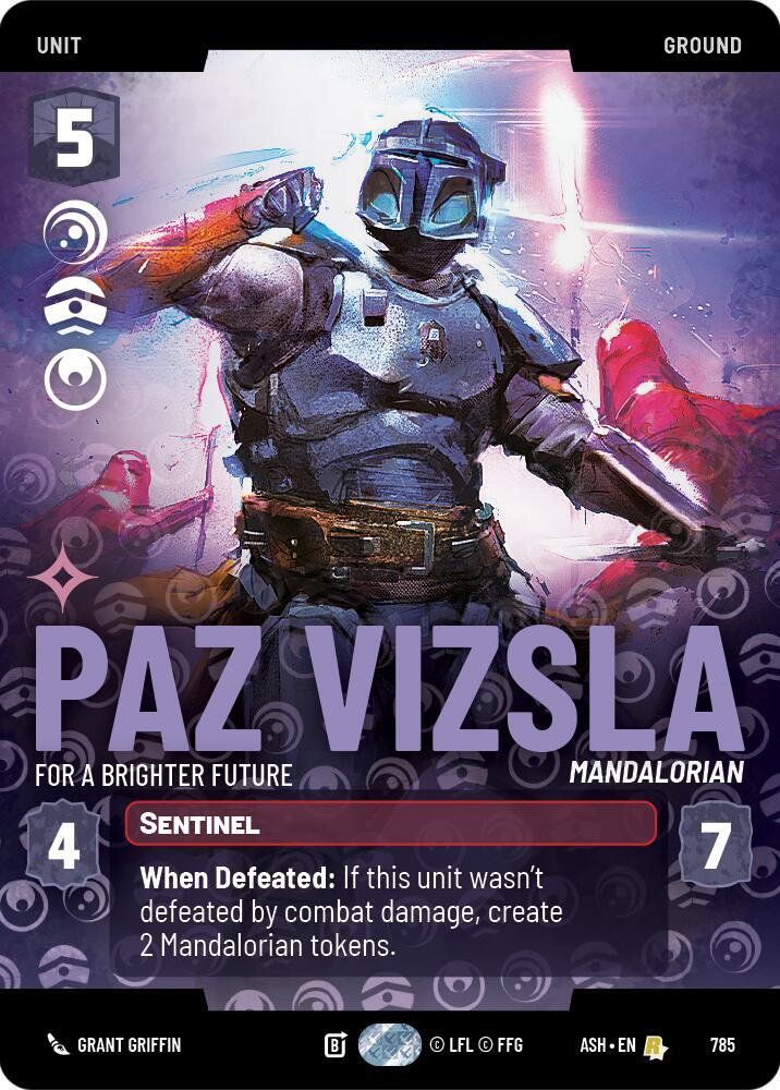 Paz Vizsla - For a Brighter Future (Prestige) (785) [Ashes of the Empire]