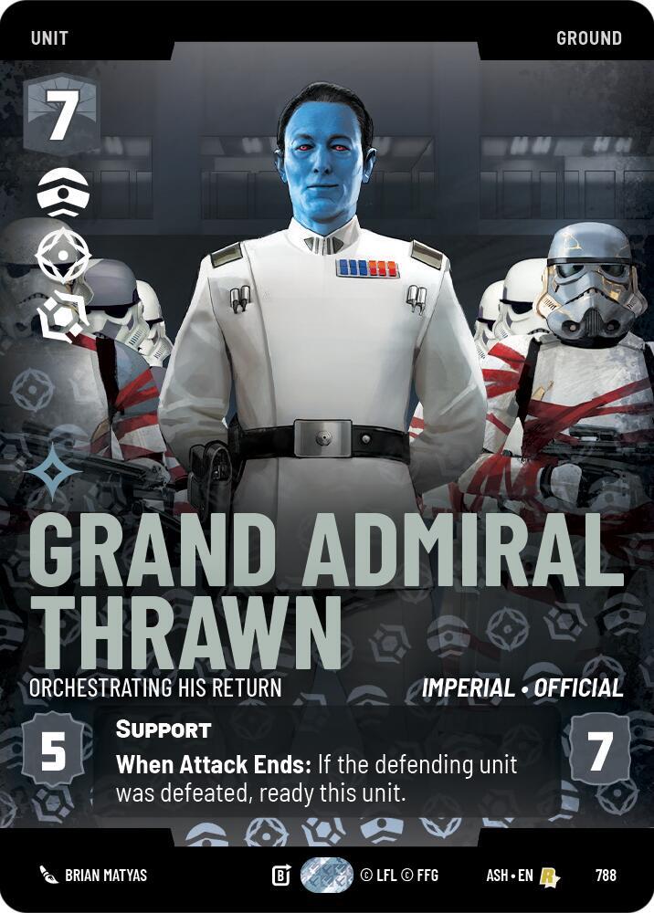 Grand Admiral Thrawn - Orchestrating His Return (Prestige) (788) [Ashes of the Empire]