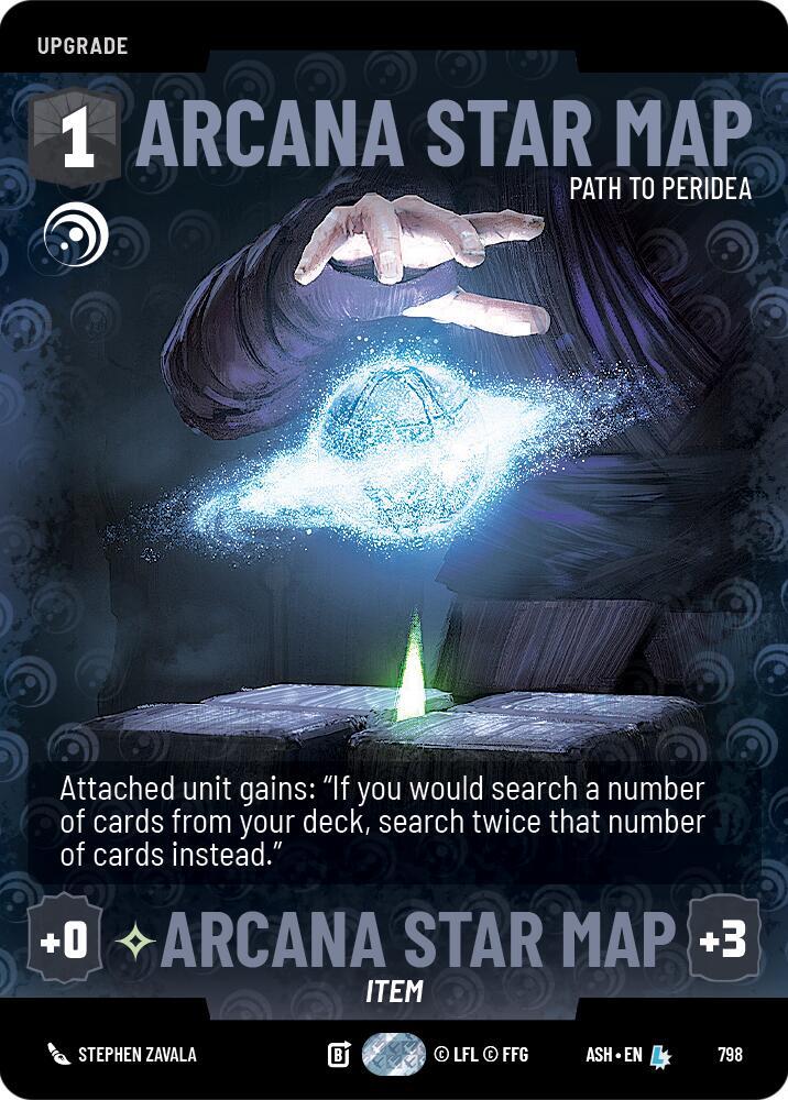 Arcana Star Map - Path to Peridea (Prestige) (798) [Ashes of the Empire]