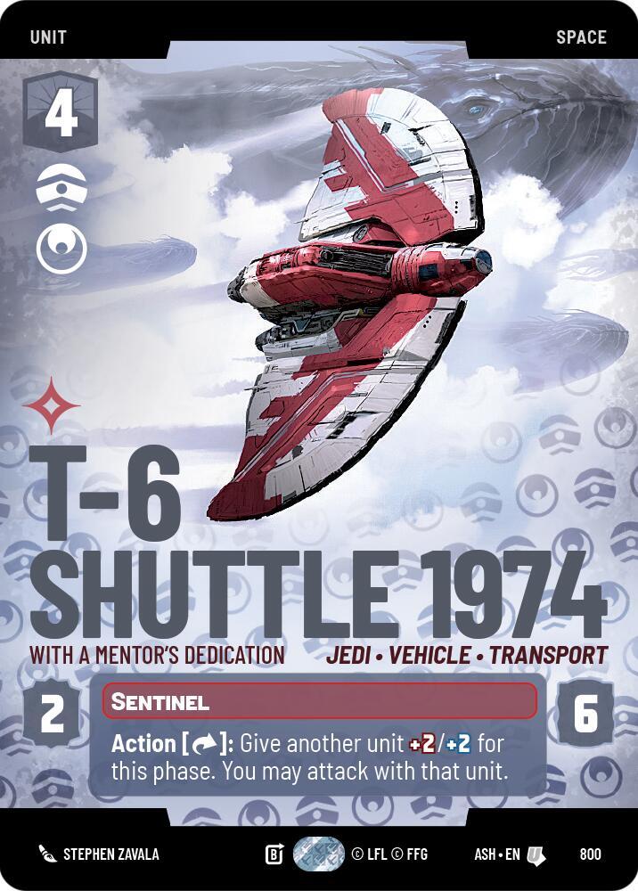 T-6 Shuttle 1974 - With a Mentor's Dedication (Prestige) (800) [Ashes of the Empire]