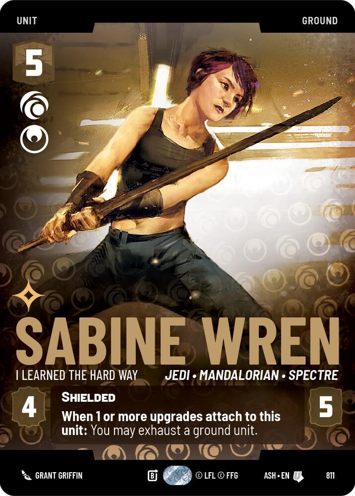 Sabine Wren - I Learned the Hard Way (Prestige) (811) [Ashes of the Empire]