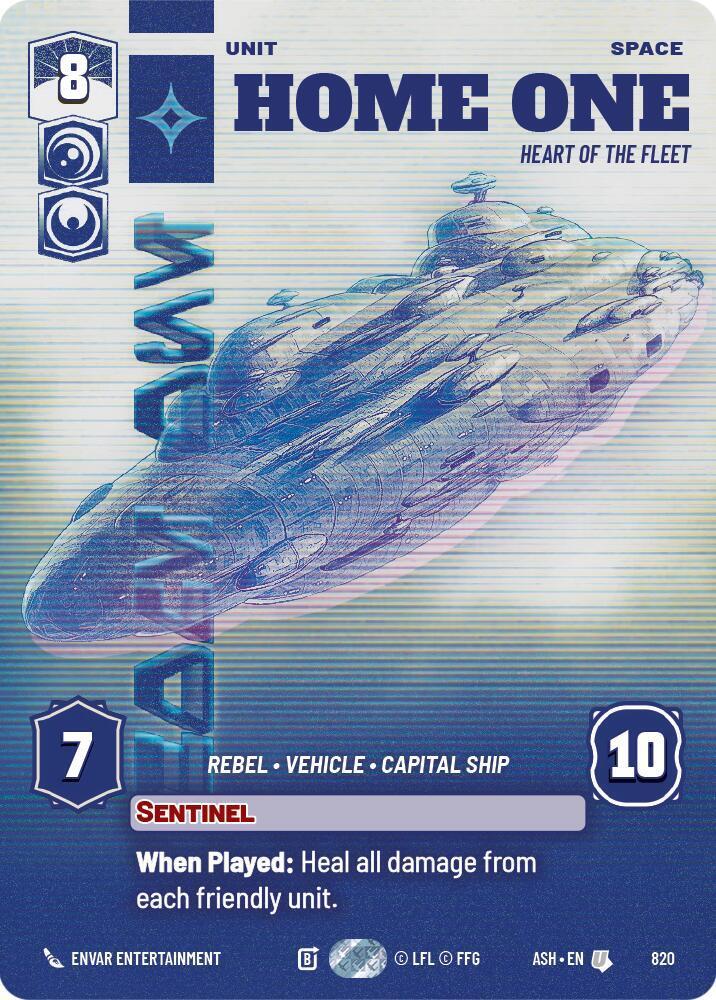 Home One - Heart of the Fleet (Prestige) (820) [Ashes of the Empire]