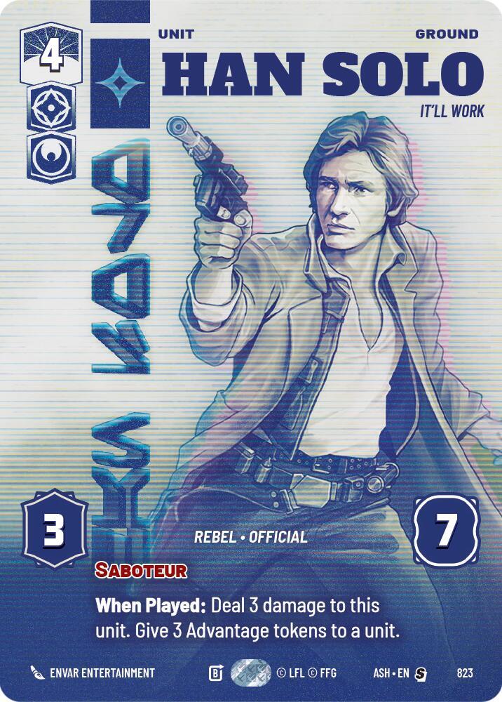 Han Solo - It'll Work (Prestige) (823) [Ashes of the Empire]