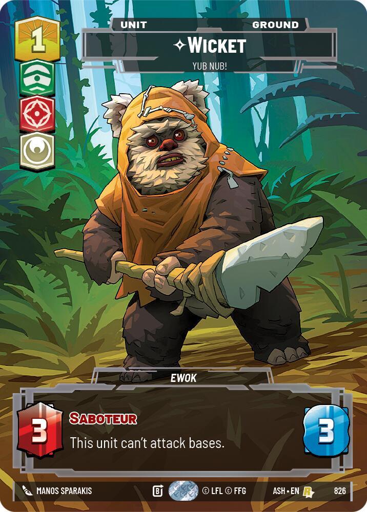 Wicket - Yub Nub! (Prestige) (826) [Ashes of the Empire]