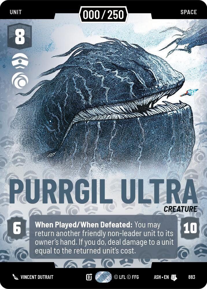 Purrgil Ultra (Serialized) (883) [Ashes of the Empire]
