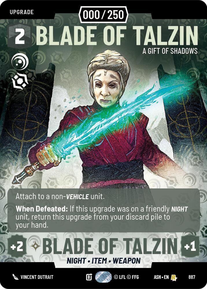 Blade of Talzin - A Gift of Shadows (Serialized) (887) [Ashes of the Empire]