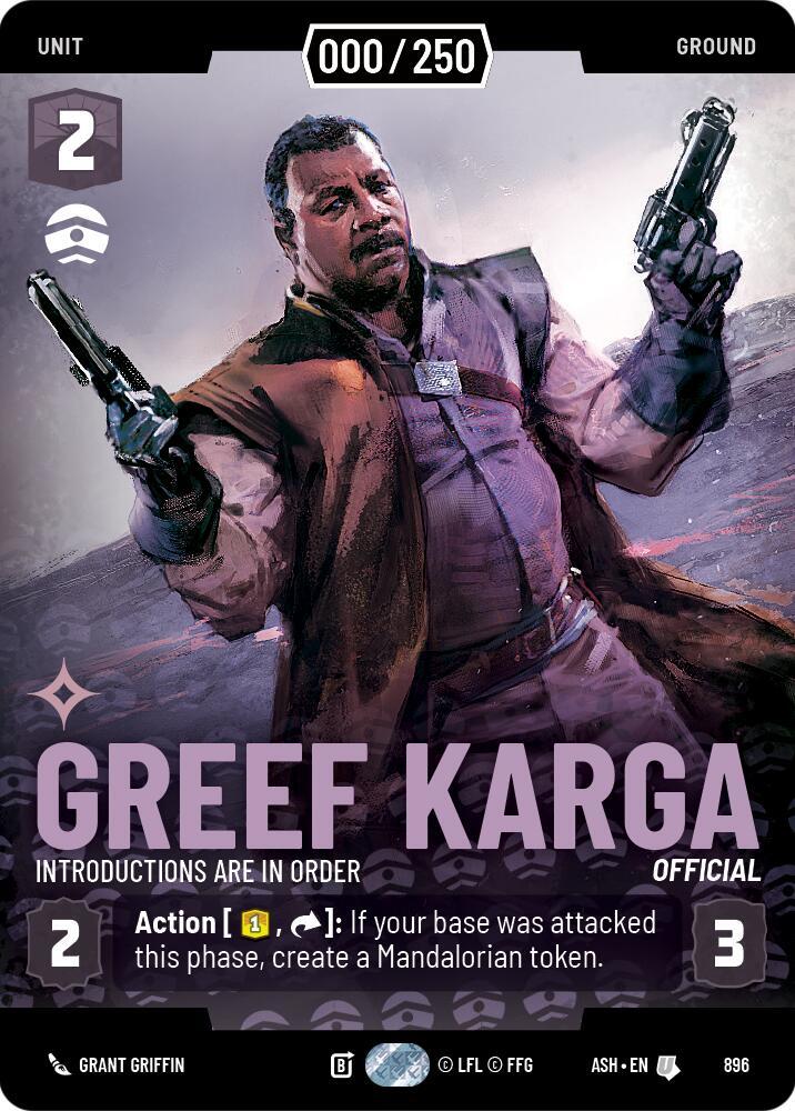 Greef Karga - Introductions are in Order (Serialized) (896) [Ashes of the Empire]
