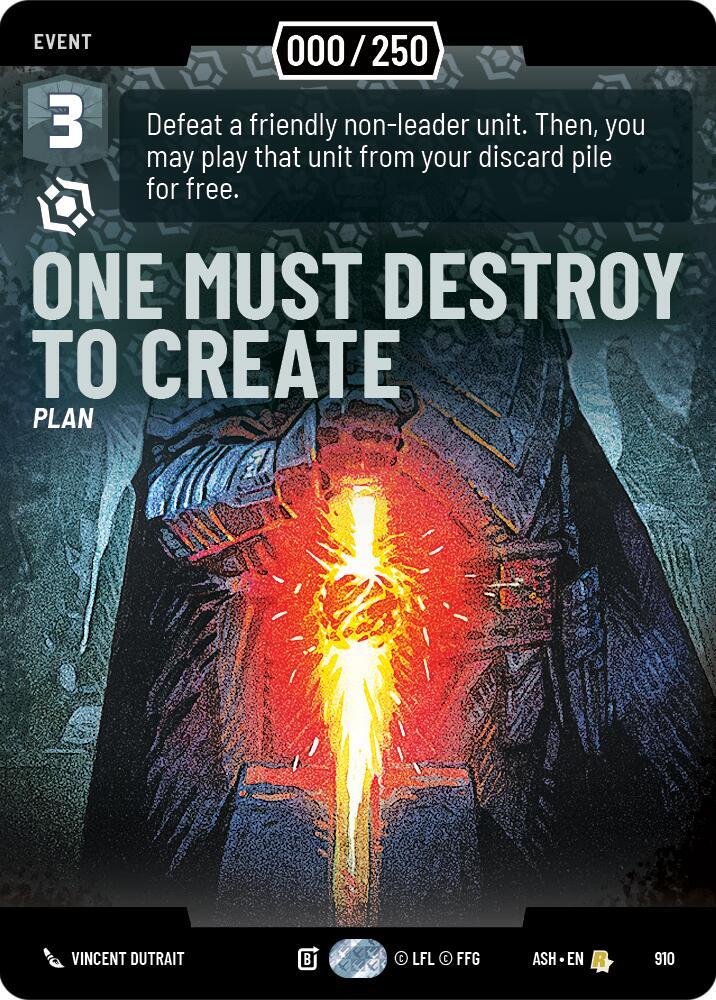 One Must Destroy to Create (Serialized) (910) [Ashes of the Empire]