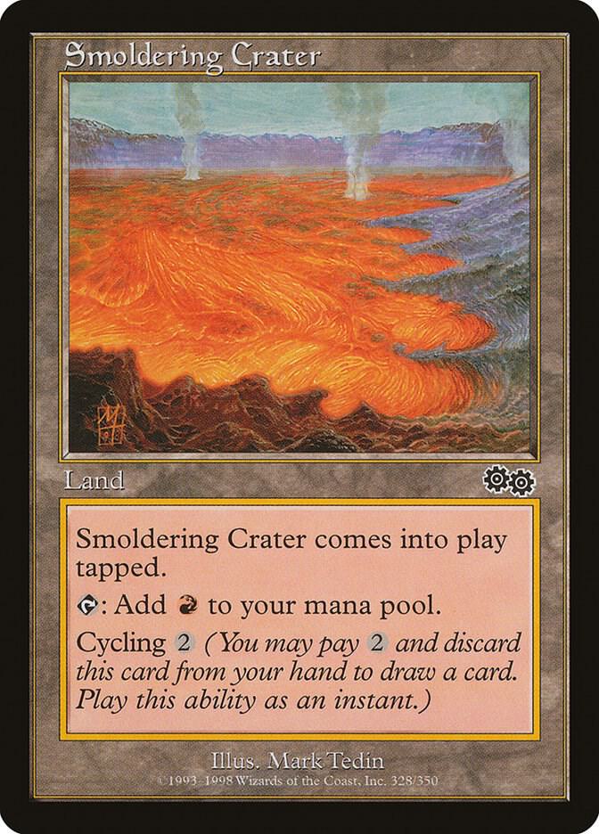 Smoldering Crater (328) [Urza's Saga]