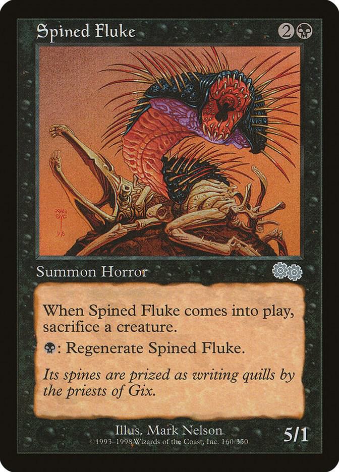 Spined Fluke (160) [Urza's Saga]