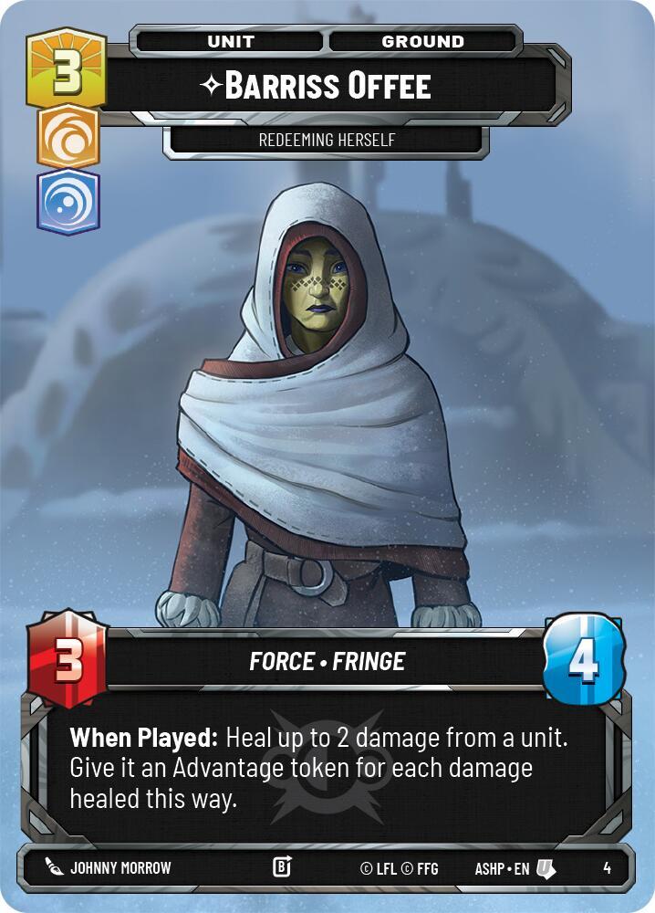 Barriss Offee (4) [Ashes of the Empire - Weekly Play Promos]