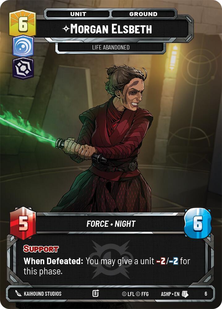 Morgan Elsbeth -Life Abandoned (6) [Ashes of the Empire - Weekly Play Promos]