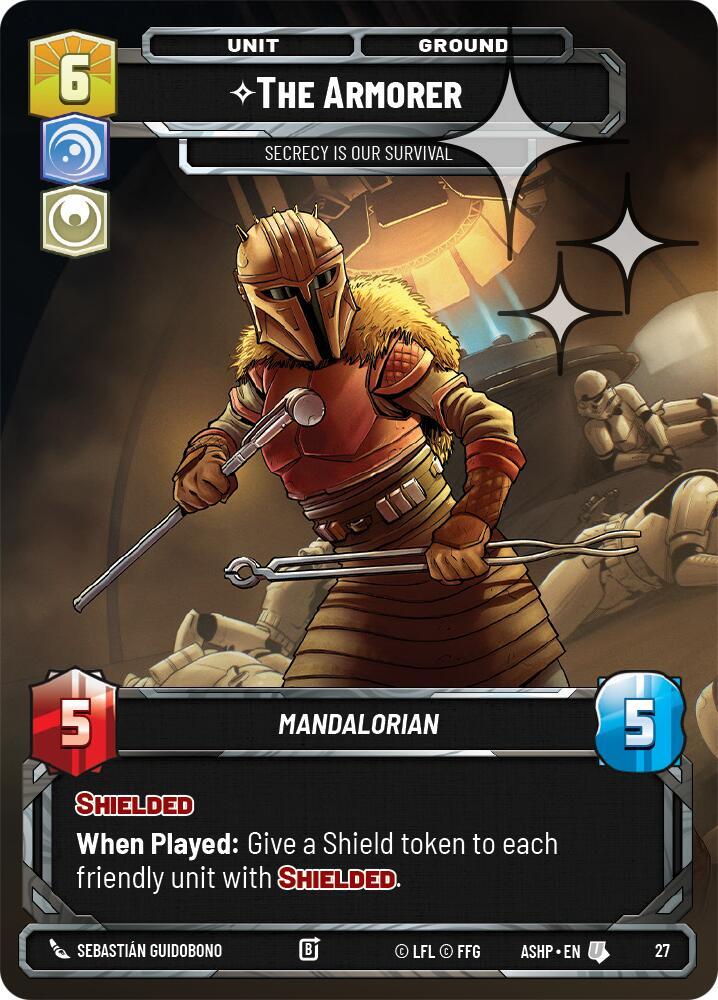 The Armorer - Secrecy is Our Survival (Foil) (27) [Ashes of the Empire - Weekly Play Promos]