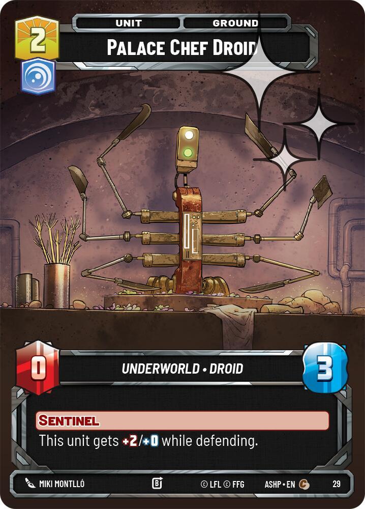 Palace Chef Droid (Foil) (29) [Ashes of the Empire - Weekly Play Promos]