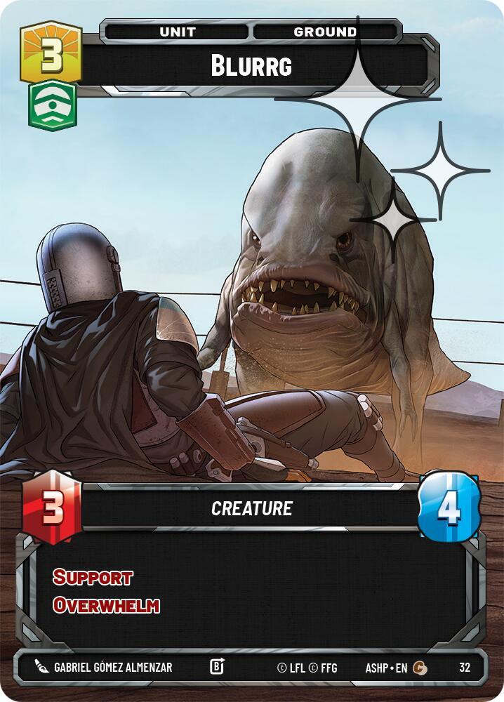 Blurrg (Foil) (32) [Ashes of the Empire - Weekly Play Promos]