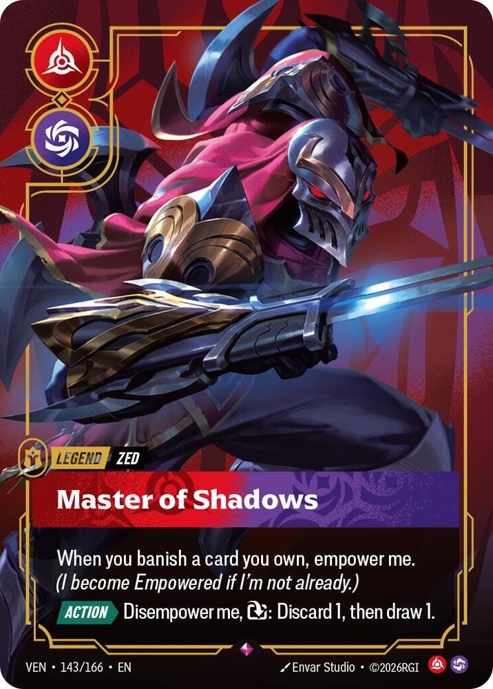 Zed - Master of Shadows (143/166) [Vendetta]