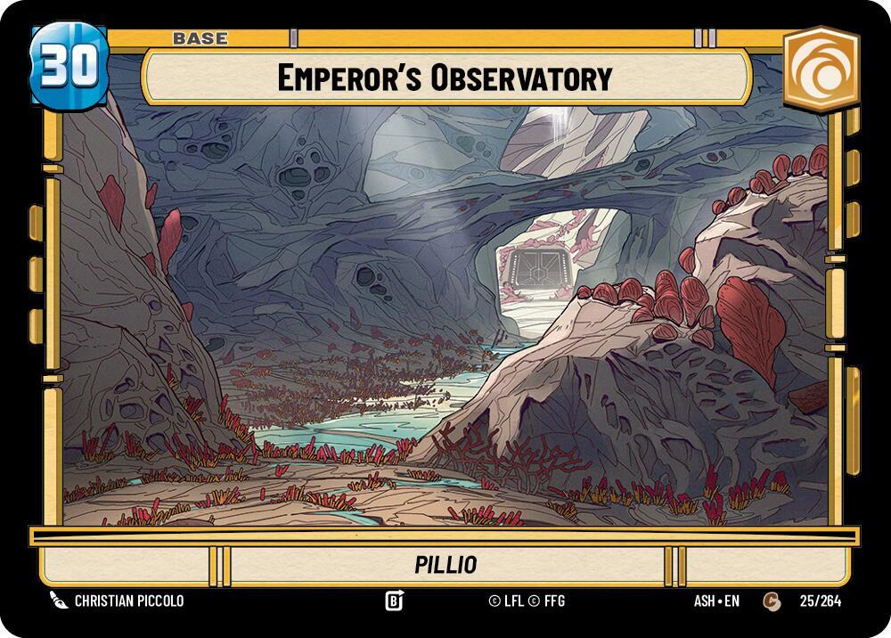 Emperor's Observatory // Shield (25/264 // T03) [Ashes of the Empire]