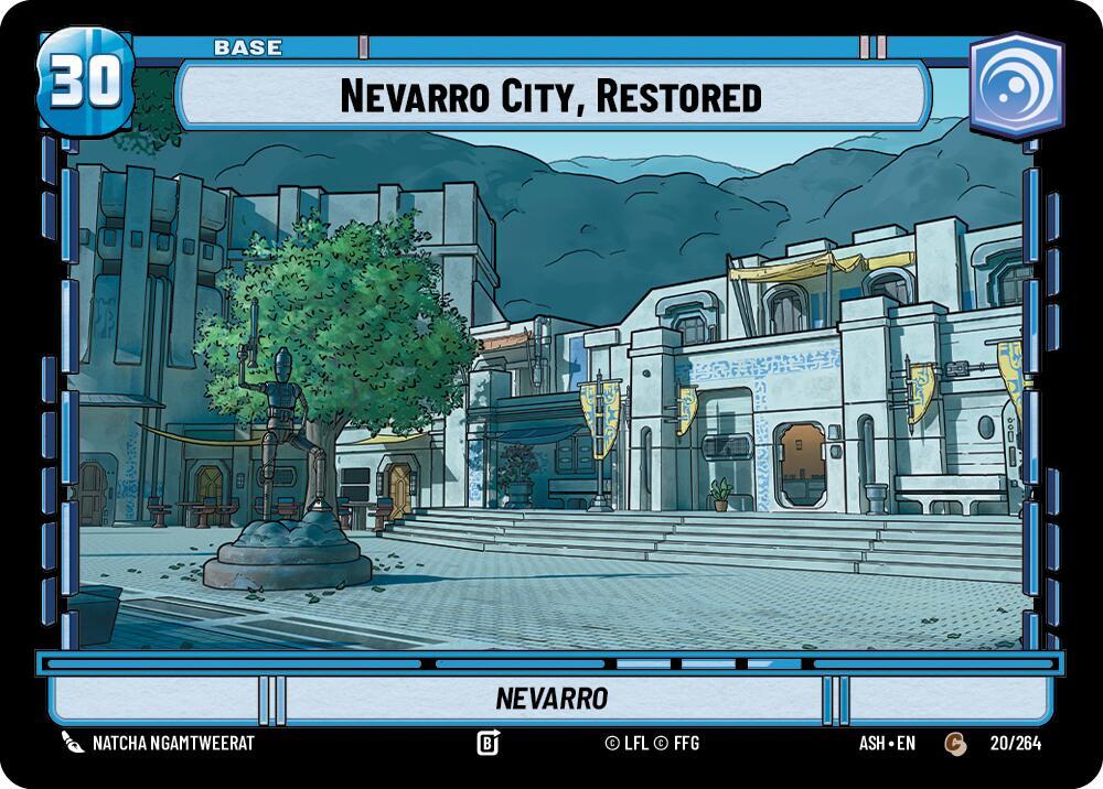 Nevarro City, Restored // Shield (20/264 // T03) [Ashes of the Empire]