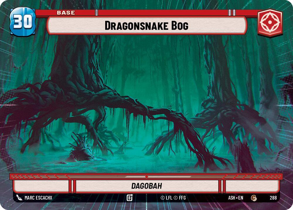 Dragonsnake Bog // Shield (Hyperspace) (288 // T06) [Ashes of the Empire]