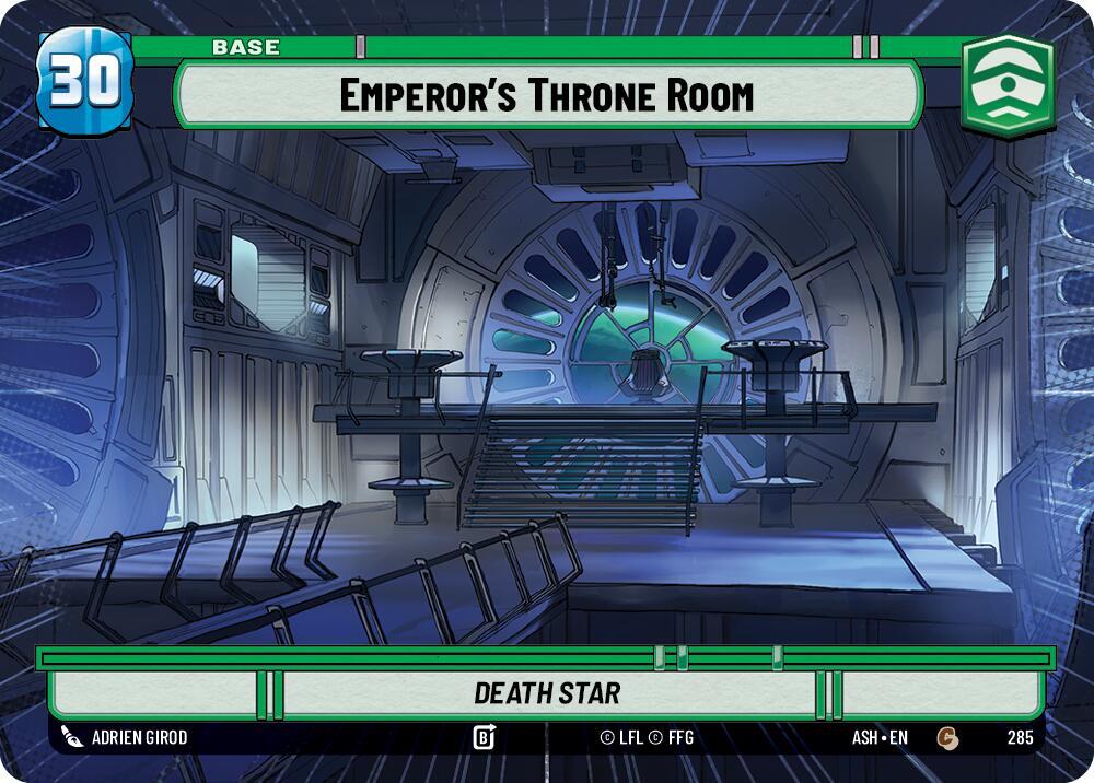 Emperor's Throne Room // Advantage (Hyperspace) (285 // T05) [Ashes of the Empire]
