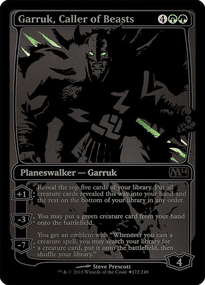 Garruk, Caller of Beasts (SDCC 2013 Exclusive) (172) [Media Promos]
