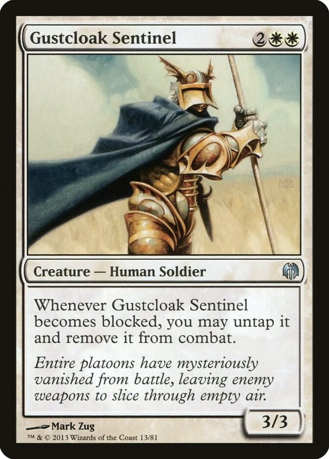 Gustcloak Sentinel (13) [Duel Decks: Heroes vs. Monsters]