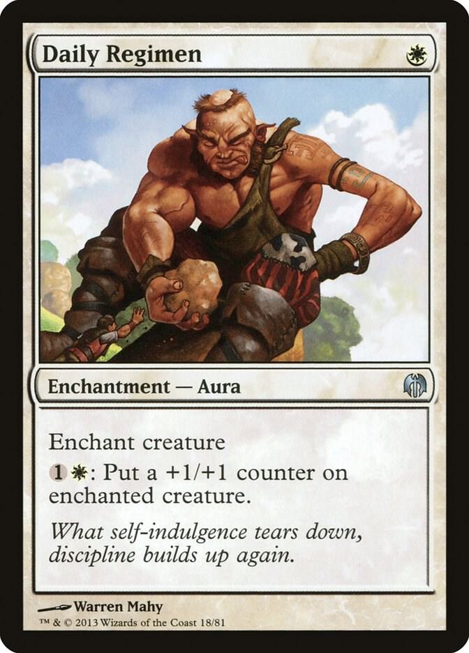 Daily Regimen (18) [Duel Decks: Heroes vs. Monsters]