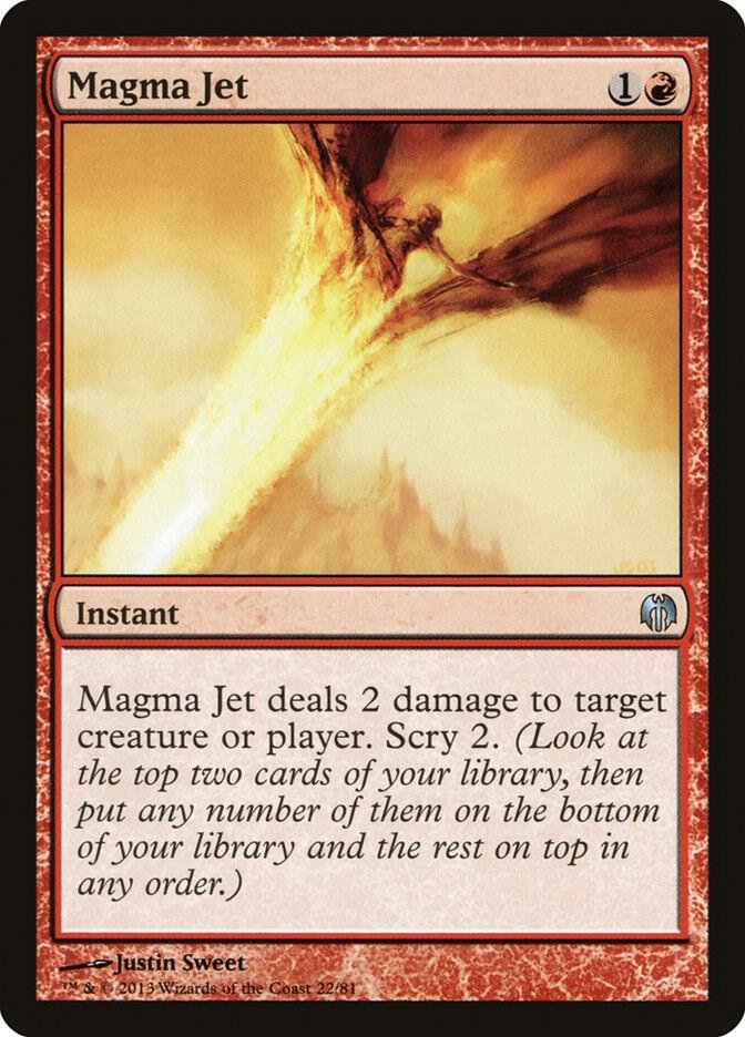 Magma Jet (22) [Duel Decks: Heroes vs. Monsters]