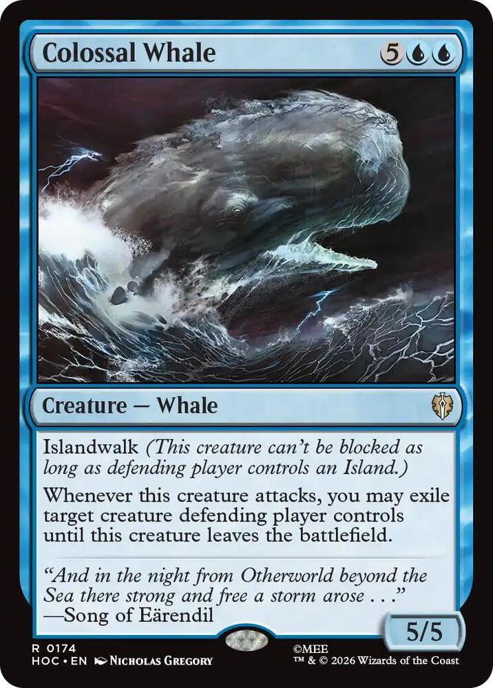 Colossal Whale (174) [The Hobbit: Eternal-Legal]