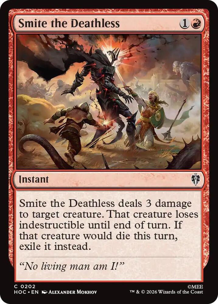 Smite the Deathless (202) [The Hobbit: Eternal-Legal]