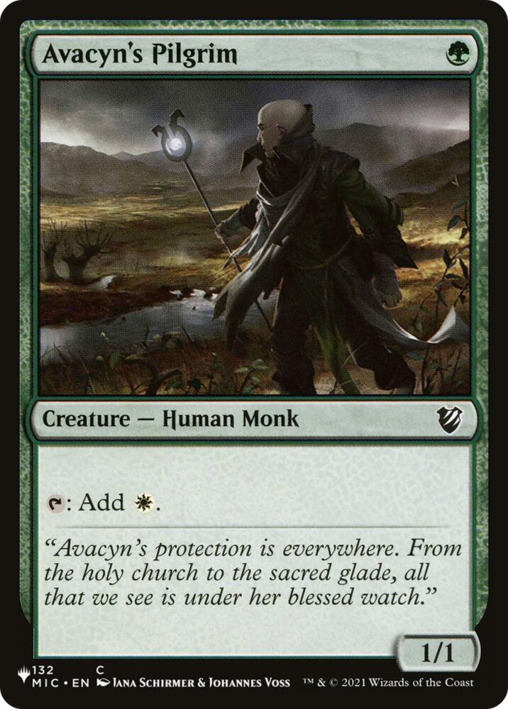 Avacyn's Pilgrim (MIC) (132) [The List]