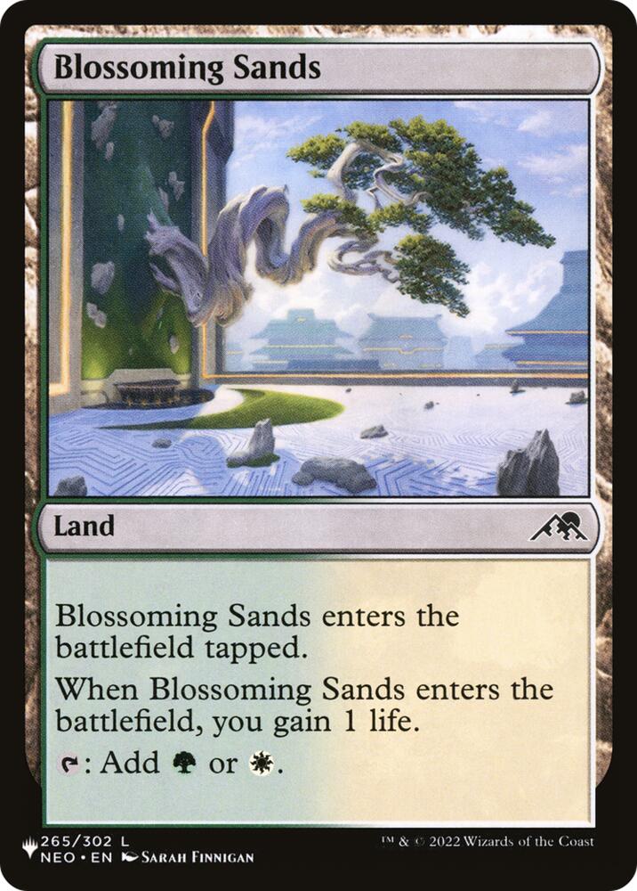 Blossoming Sands (NEO) (265) [The List]
