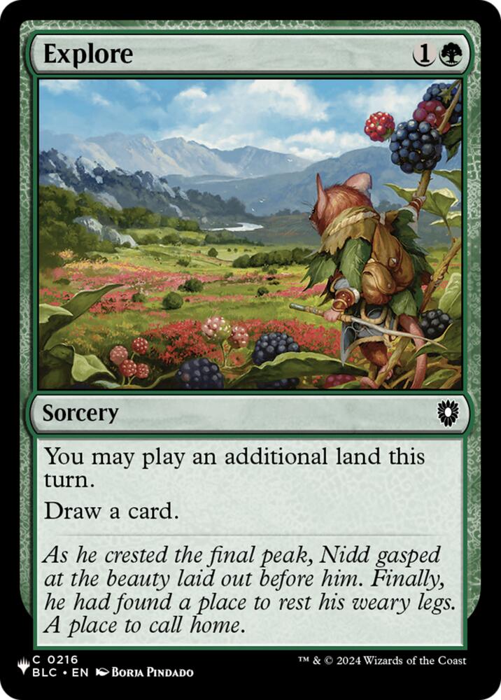 Explore (BLC) (216) [The List]