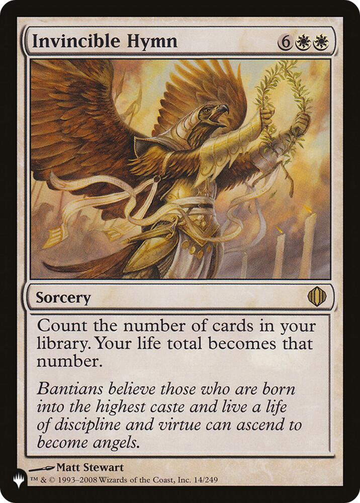 Invincible Hymn (14) [The List]