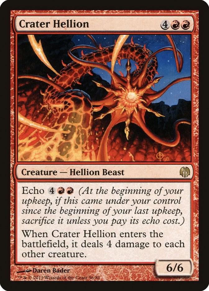 Crater Hellion (56) [Duel Decks: Heroes vs. Monsters]
