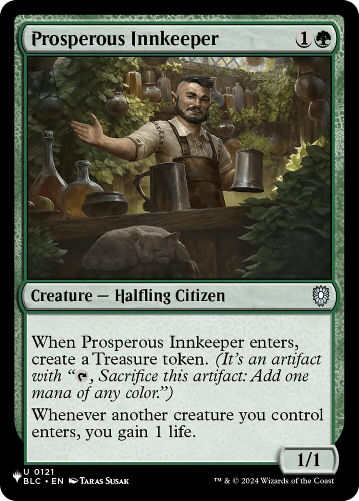 Prosperous Innkeeper (BLC) (121) [The List]